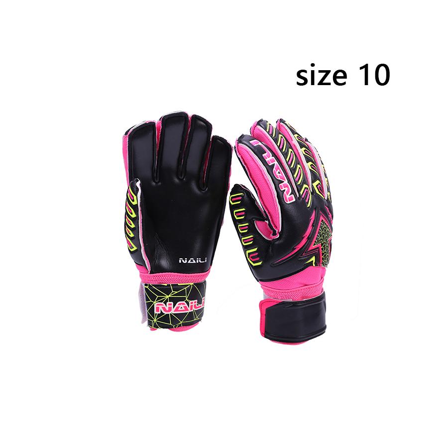 Soccer Football Goalkeeper Gloves Thickened Professional Protection Adults Teenager Goalkeeper Soccer Goalie Gloves