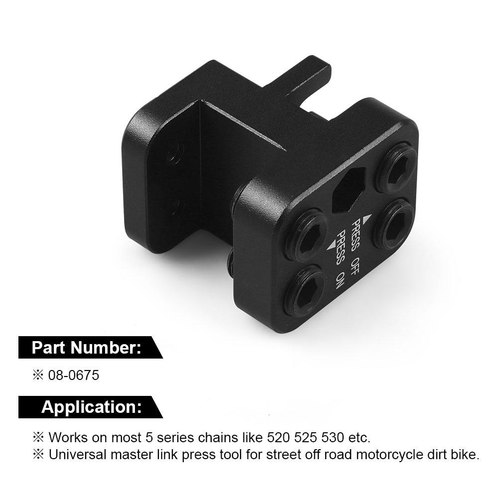 Main Link Stamping Tool for 520/525/530 Motorcycle ATV 50 Series Chains
