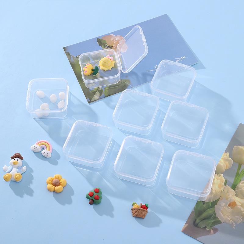 İlaç, Takı, Kulak Tıkacı, Balıkçılık Malzemeleri, USB'ler ve Telefon Kartları için Şeffaf Plastik Saklama Kutusu