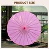 32 Inch Chinese Umbrella with Wooden Handle, for Festivals
