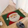 Cute Santa Claus Door Mat Christmas Mat Soft Living Room Bedroom Water Absorbing Christmas Home Decoration Carpets