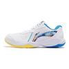 Li Ning Thunder Junior Comfortable Durable Badminton Training Shoes Kids Shoes White Blue AYTT014-6