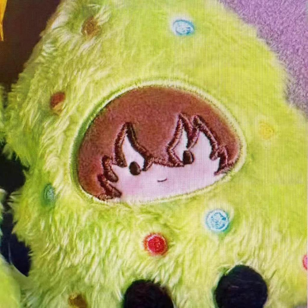 Bungo Stray Dogs Christmas Tree Plush Pendant - 10cm Cotton Doll, Super Cute Christmas Gift