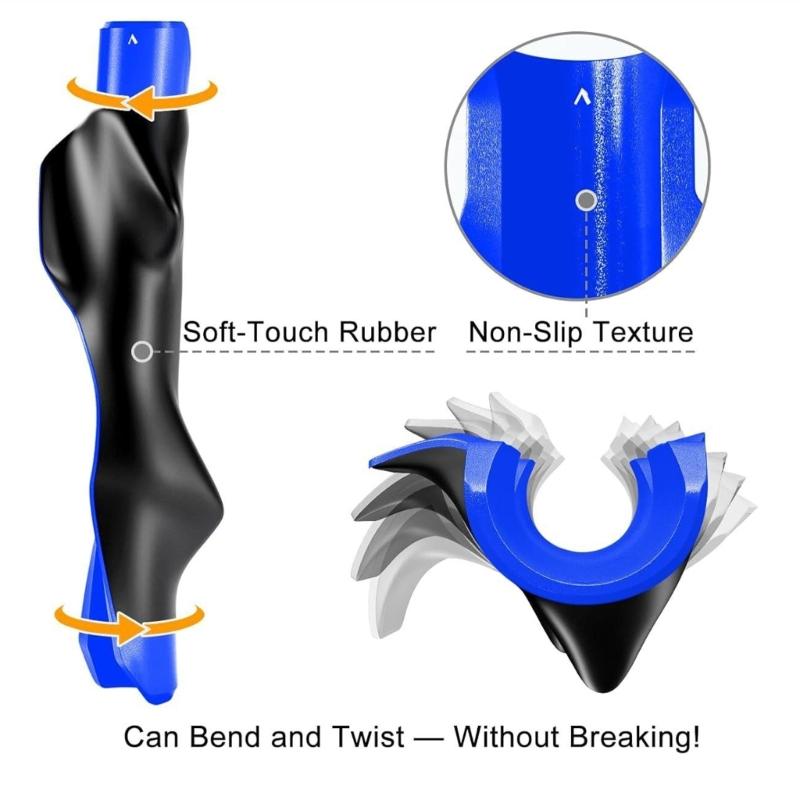 4Pack Ergonomic Golf Grip Corrector Quickly Install Golf Golf Putting Aid Corrector for Precise Hand Alignment