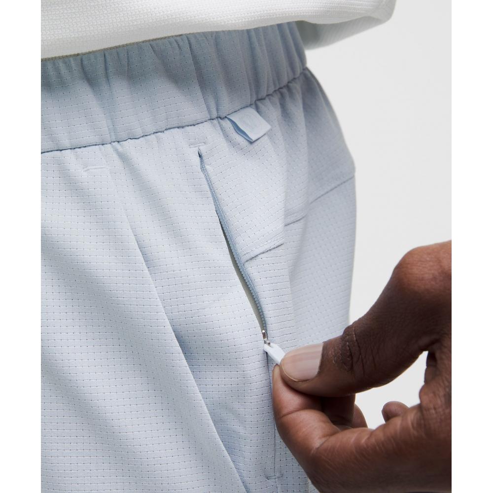 Lululemon Abc Wovenair Pull On Short 5  Starch Blue