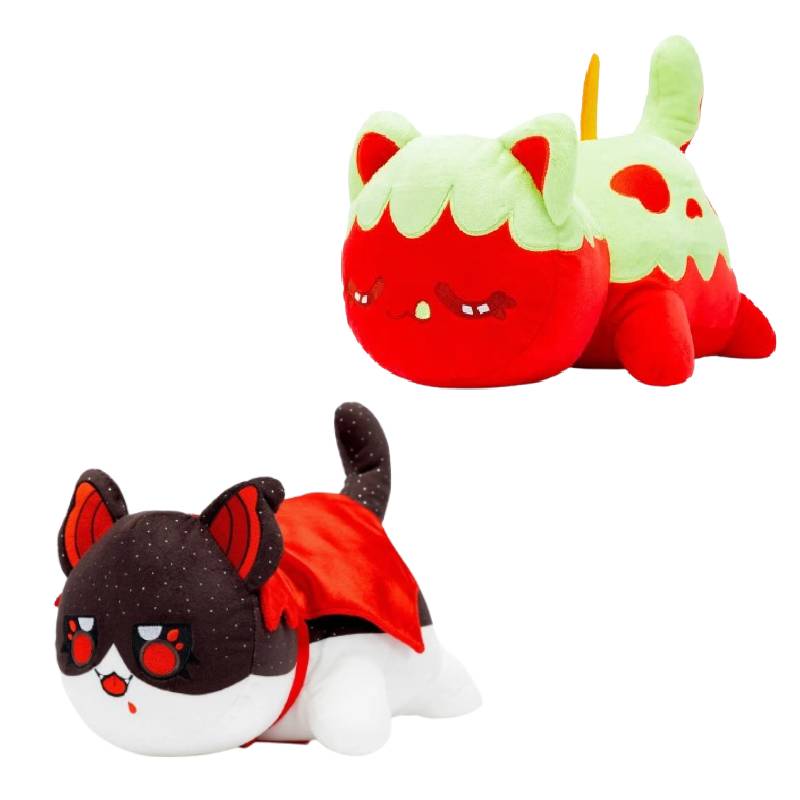 Red Moth Aphmau Cats Plush Toys Cartoon Stuffed Dolls Decoration Gifts Kids