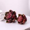 Artificial Vegetable Artichoke Ornament Plastic Simulation Plant Decor for Home Restaurant Dining Table Decor