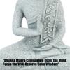 Resin Buddhas Figurines Buddhas Statues Ornament for Home Office Decors Buddhas Sculpture Housewarmings Gift Buddhas Decors