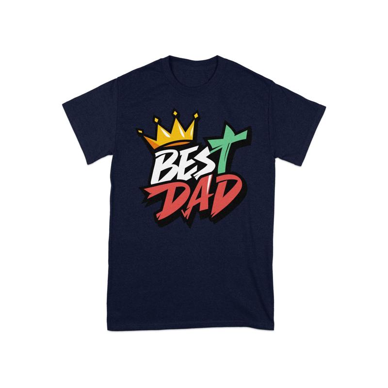 Best Dad T Shirt FatherS Day Idea Cool Crown Design For Funny