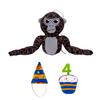 2025 Gorilla Tag Monke Plüsch Cartoon Spiel Doughboi Plushie Niedliches gefülltes Kissen Weiche Raumdekoration Puppe Kawaii Spielzeug Kinder Geschenk