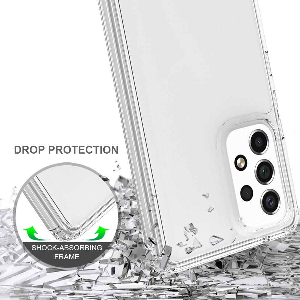 Suitable for Samsung A13, A23, A33, A53, A73 Crystal Clear Acrylic Transparent Phone Case