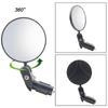360-Degree Rotatiing Universal Bike Rearview Mirror Adjustable Mountain Vehicle Foldable Convex Mirror Riding Equipment