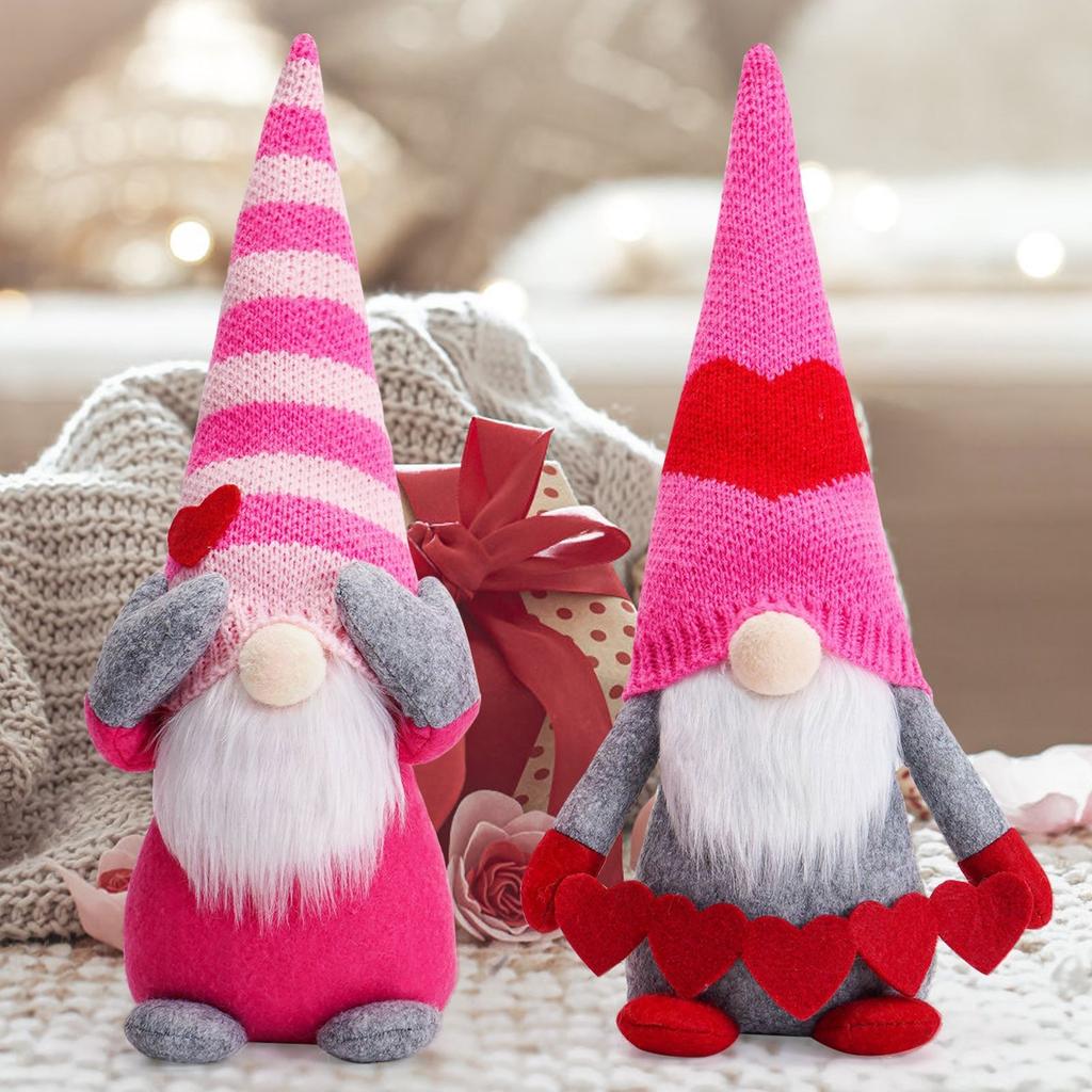 Spring Lavender Faceless Doll Dwarf Elderly Doll Desktop Decoration Ornament, Giving Easter Gifts To Friends And Family