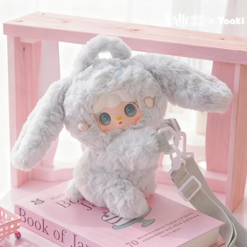 Yooki V8 Begleitende Ni Serie Vinyl Plüsch Blind Box Niedliche Kaninchen Geldbörse Puppe Umhängetasche Trendige Spielzeuge Mystery Box Überraschung Langlebiges Geschenk