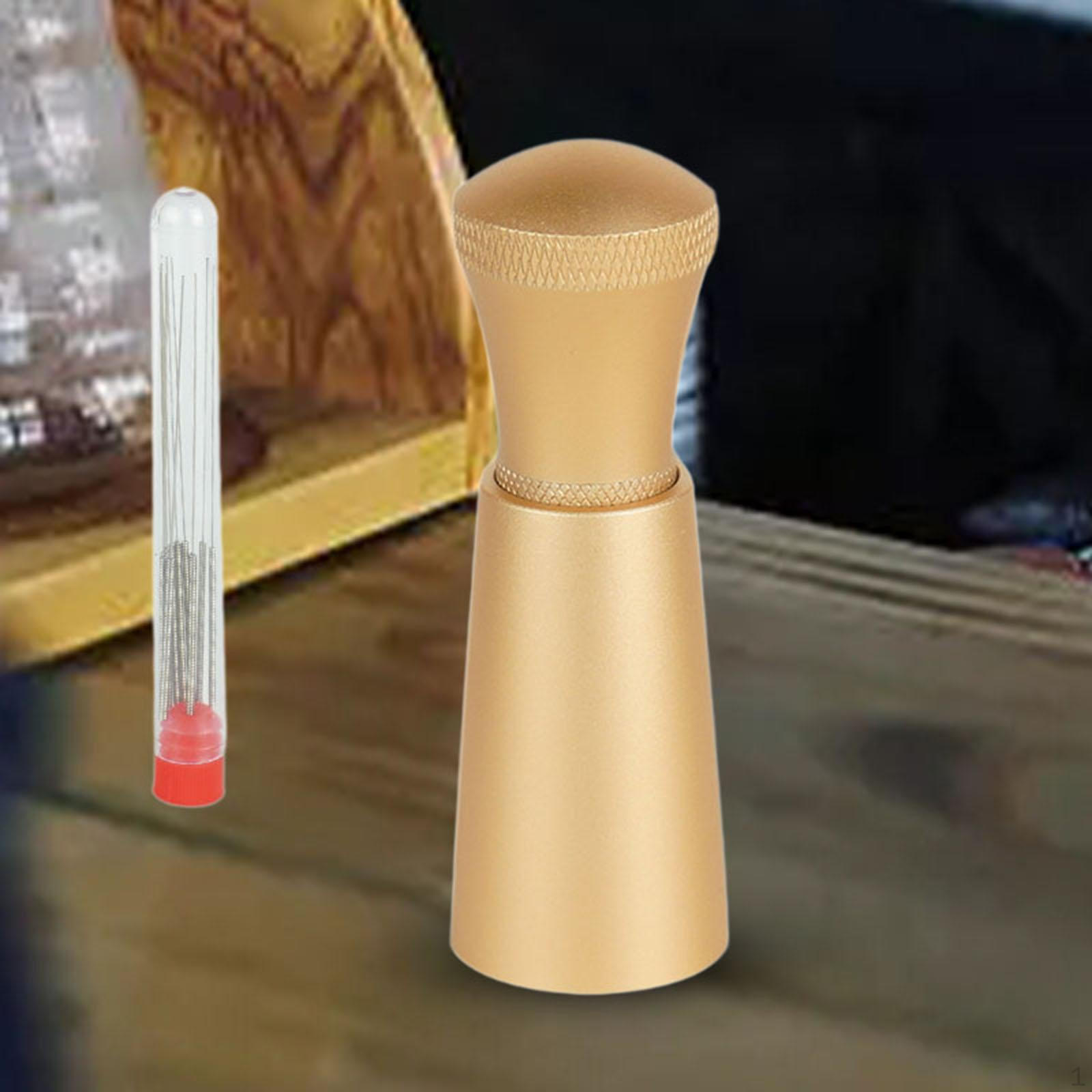 

Распределитель кофе Тампер из нержавеющей стали с 10 контактами Портативная мешалка для эспрессо для кафе золотой