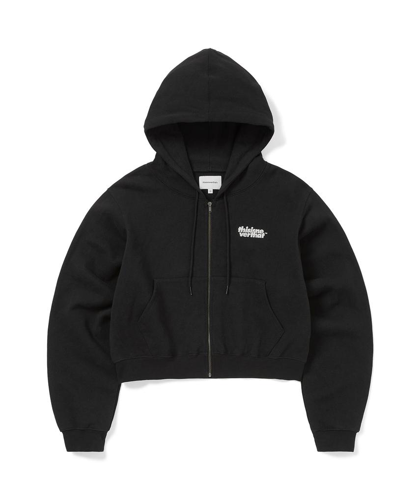 Thisisneverthat Ol-Logo W Zip Up Hoodie Black