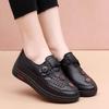 Spring and Autumn New Cloth Shoes Women's Single Shoes Non-slip Soft Sole Comfortable Wear-resistant One-pedal Middle-aged and Elderly Shoes