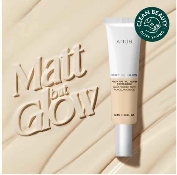 Anua Matt But Glow Cover Foundation 50ml 50ml