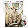 Pearl Art Canvas Wall Decoration Bedroom Living Room Pearl Mosaic Surreal Cow King Reading Newspaper Modern Artistic Home Decor