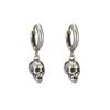 Vintage Simple Small Hoop Earrings Stainless Steel Hypoallergenic Earrings for Men Women Cool Indian Boho Jewelry