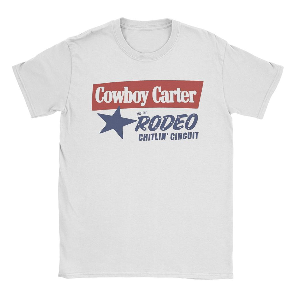 Beyoncé Cowboy Carter Rodeo T-Shirt Herren Baumwolle Mode für Männer T-Shirts Rundhals Kurzarm Sommerkleidung