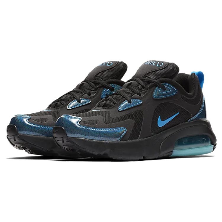 Nike Air Max 200 Schwarz Blau Hero GS CQ4009-001