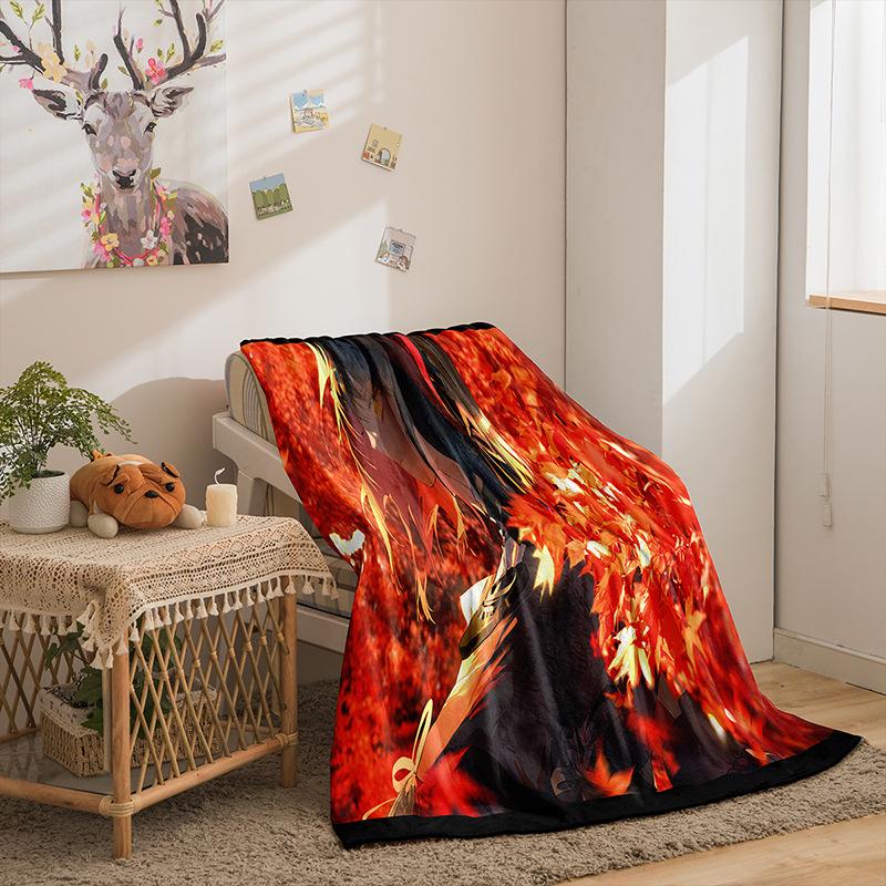 Cartoon Original God Series Double-Sided Flannel 3D Digital Printing Blanket Blanket