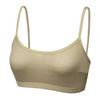 Women Sexy Simple Comfortable Solid Color Wireless No Buckle Camisole Bra