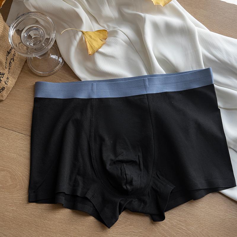Men's Cotton Underwear Four Cornered Shorts Teenage Boys' Shorts Flat Cornered Shorts Summer
