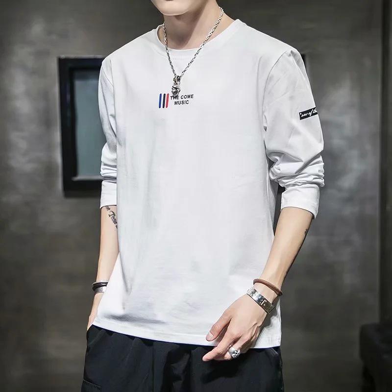 2020 Men's Casual Round Neck Long Sleeve T-shirt - Trendy Autumn/Winter