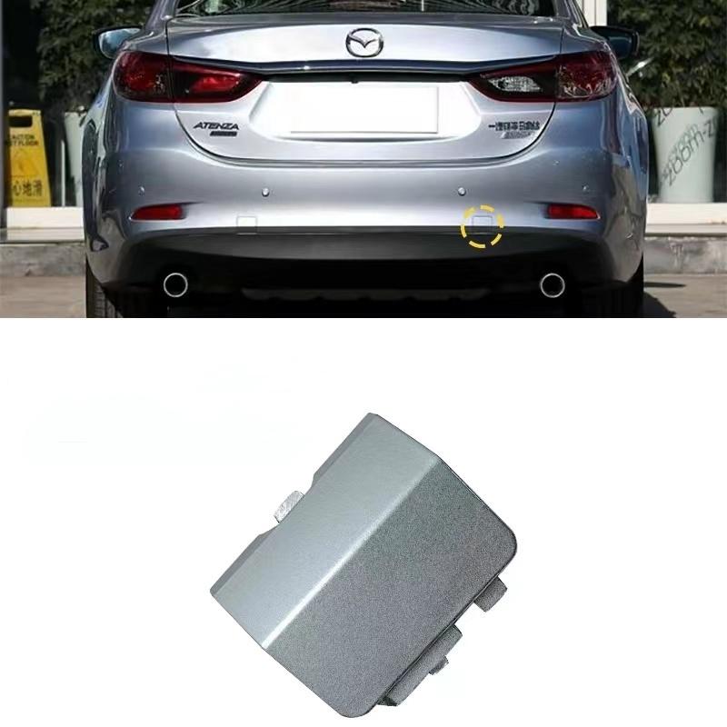 Car Rear Bumper Tow Hook Cover Lid Towing Trailer Hauling Eye Cap For Mazda 6 Atenza Sedan 2013 2014 2015 2016
