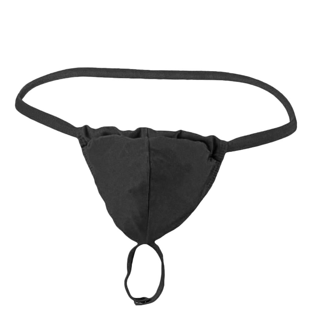 Men's Fashion Sretch G-string T-back Micro Thong Briefs Underwear