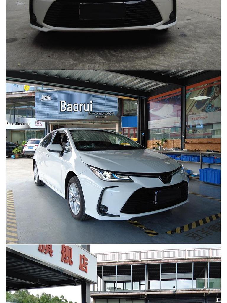 Compatible with 2019-2022 Corolla: Bi-Beam LED Streamer Lens Headlight Assembly