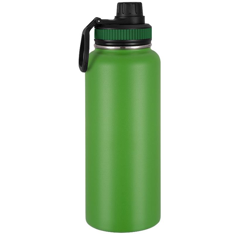 40oz Space Jug Double Vacuum Wide Mouth Travel Camping Water Bottle Gym Water Bottle Thermal Flask for Sports