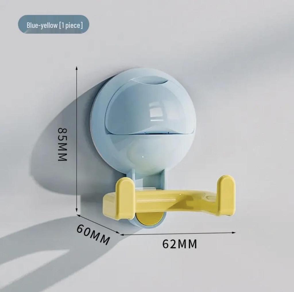 Dopamine No-Drill Suction Cup Hook – Strong Load-Bearing Adhesive for Bathroom and Shower.