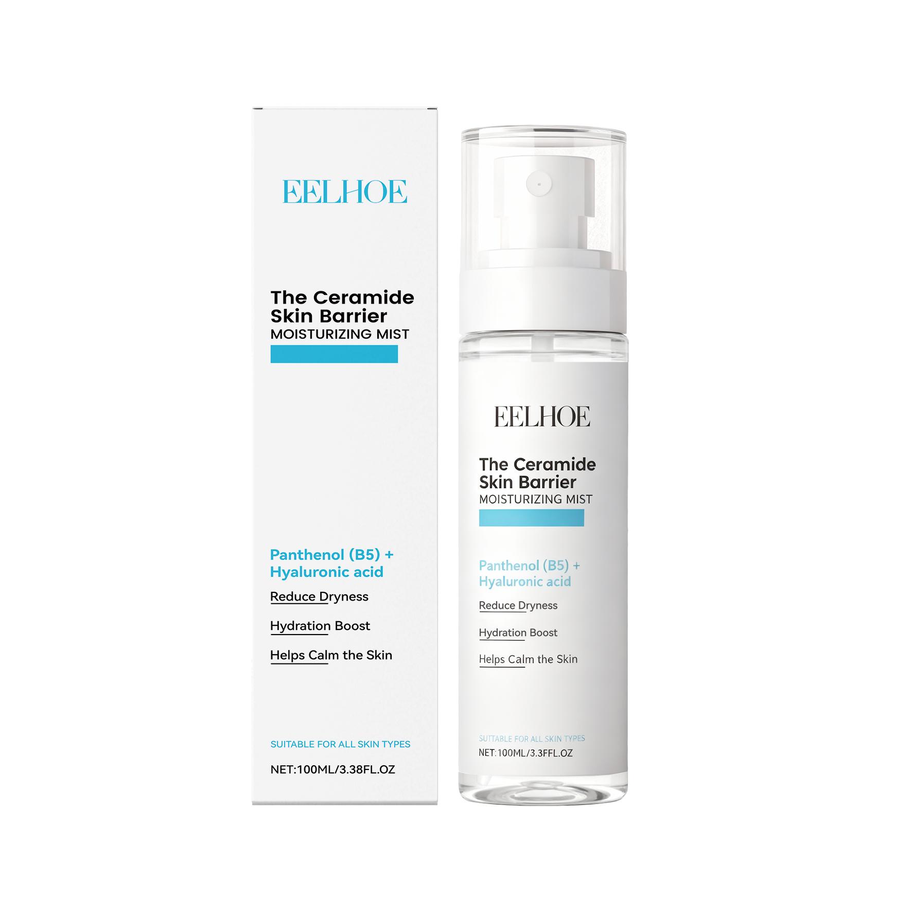 Hydrating Facial Mist with Hyaluronic Acid Panthenol Dry Skin Soothing Moisture Boost Refreshing Face Spray Instant Glow Comfort