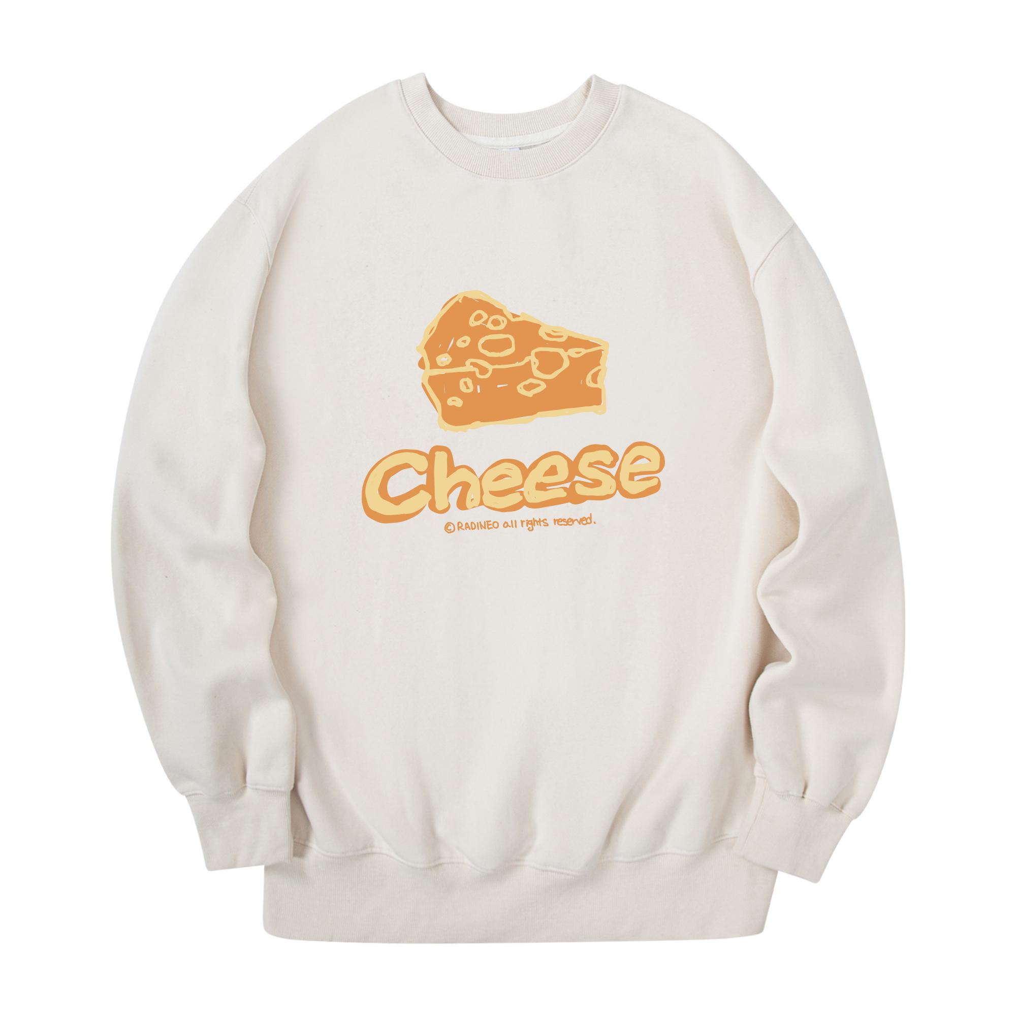 Radineo Cheese Sweatshirt Cream Cream (Cream)/M