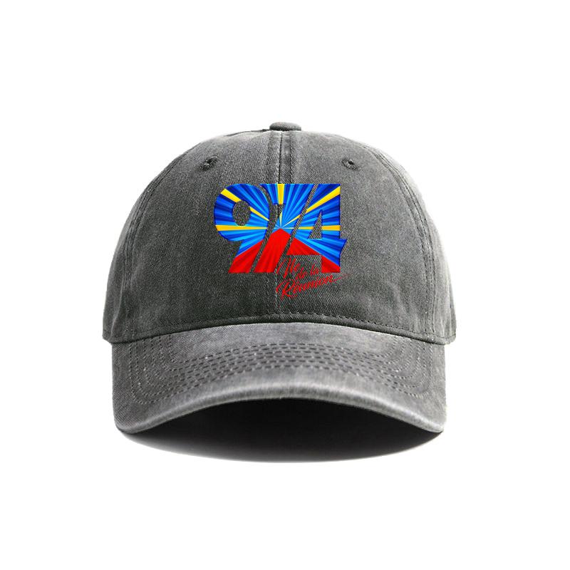 974 Reunion Island Baseball Cap Distressed Hats Cap Men Retro Outdoor Summer Adjustable Hat
