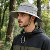 Quick Dry Sun Hat Wide Brimmed Lightweight Foldable For Outdoor Hiking Fishing Beach Activities