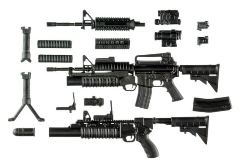 

Пластиковая модель Little Armory LA100 M4A1 и M203 Type 2.0