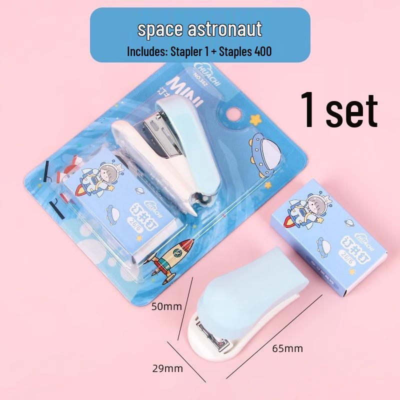 

Cartoon Mini Stapler Set: Cute & Creative School Stationery Gift