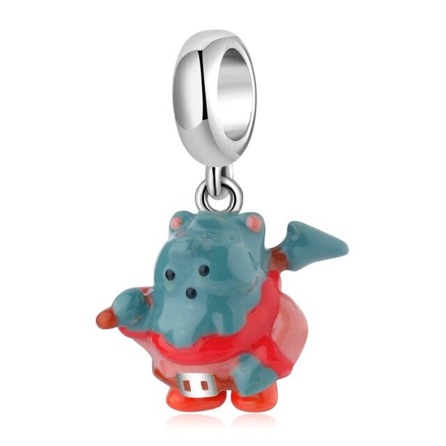 Animal City Wizarding World Life Tools Pendants Genuine 925 Sterling Silver Funny Charms Diy Accessories Fit Bracelet