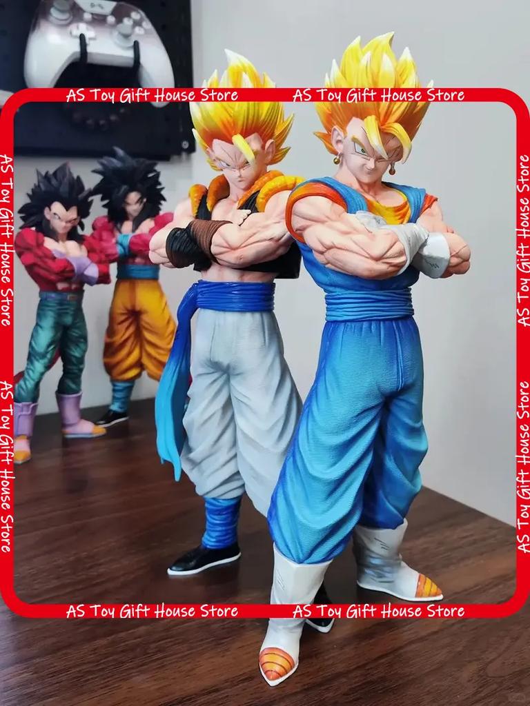 Jt Studio Dragon Ball Z Gogeta Vegito 30Cm Articulated Figure Fully Painted Resin Collectible Statue Posable Anime Model Gift