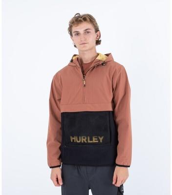 Demiseason Jacket Hurley Phantom Packable Anorak Zion Rust