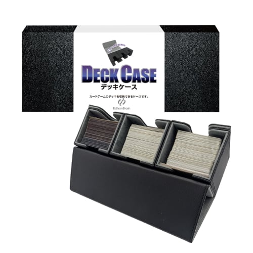 

[Supervised by Japan National Team Players] Deck Case, Deck Holder, Vertical Storage, Oversleeved Trading Cards, Compatible with Major Japanese Card G