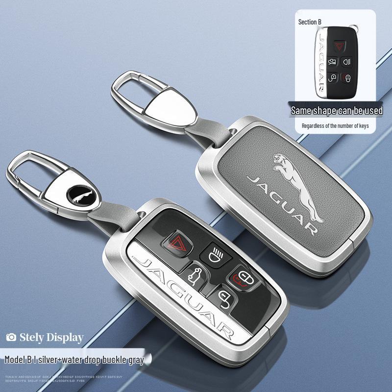Jaguar Key Cover: Fits XFL, XEL, E-Pace, F-Pace, F-Type, I-Pace, XJ, XE - Women's Protective Car Shell