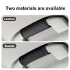 CRX1 Suede Leather Car Roof Grab Handle Cover Handle Protection Cover For Mercedes Benz C E S Class GLC GLB GLE GLS W212 W213 sticker