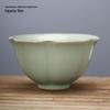 Ru Kiln Master Crackled Porcelain Tea Tasting Cup - Ceramic Kung Fu Tea Set and Business Gift