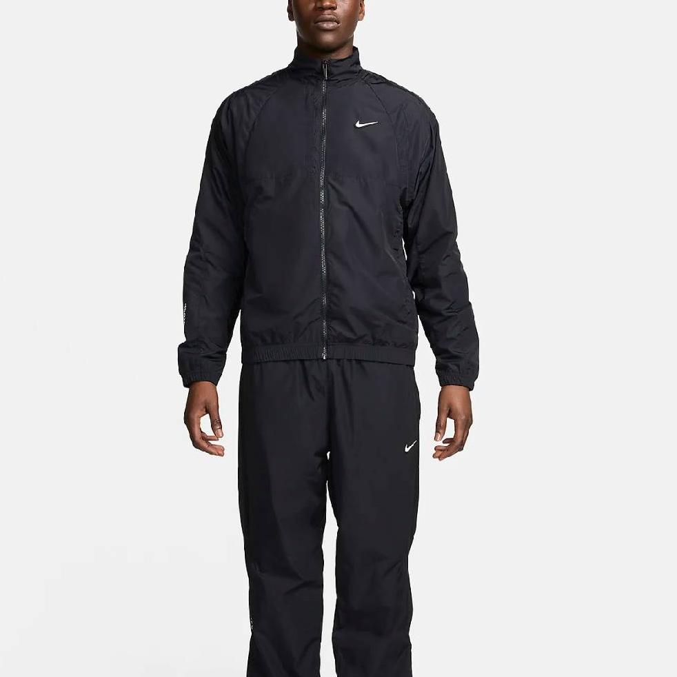 Nike X NOCTA Northstar Nylonowa kurtka dresowa Czarna męska Streetwear FN7666-010