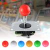 Joystick DIY High Response Non-delayed Arcade Game Fighting Stick Controller with Ball for Players